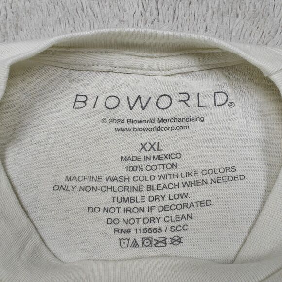 Kohl's Bioworld Dilly Dilly Pickle Graphic Tee Men's XXL White - Picture 3 of 4